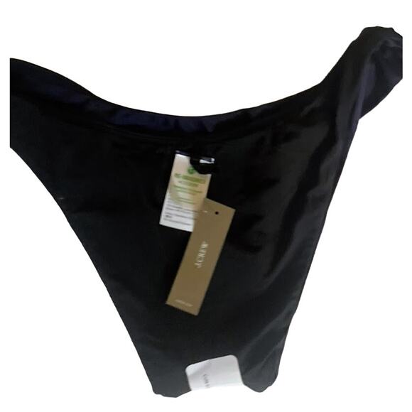 J Crew Navy Mid Rise Cheeky Bikini Bottom - Size Small NWT - Picture 5 of 5